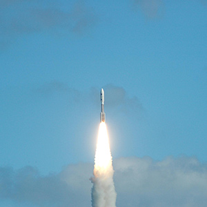 Atlas V rocket carrying the New Horizons spacecraft.